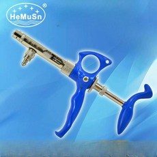 연속 주사기 닭 오리 가금류 독감 백신 접종 약 주사, 1ml 주사기, 1개