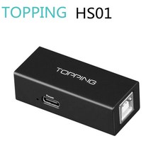 TOPPING HS01 USB 2.0 고속 오디오 아이솔레이터 고해상도 오디오 전송과 호환 낮은 대기 시간 - toppinge70