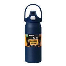 열병 휴대용 대용량 절연 물병 열 야외 스포츠 물 진공 플라스크, 2.deep cerulean, B.800ml, 1개