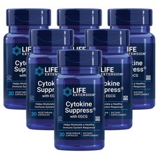 라이프익스텐션 사이토카인 서프레스 Cytokine EGCG 30베지캡슐 6개