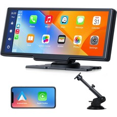 Volam 무선 Apple Carplay Android Auto 자동차 스테레오 미국직배송