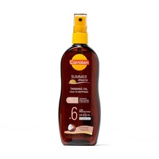 호주직구 Carroten 캐로텐 썸머드림즈 SPF6 인텐시브 태닝오일 코코넛향 200ml, 1개