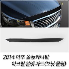 (본넷 몰딩) 2014이후 올뉴카니발 아크릴 본네트가드