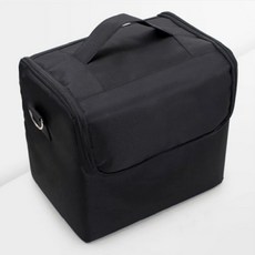 블랙 미용수납가방 미용재료 출장가방, 블랙가방, 1개
