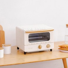 kirahosi 디지털 오븐 베이킹 자가용 컴팩트 바베큐 전기 미니 오븐 33호 BVsxsgj, 화이트