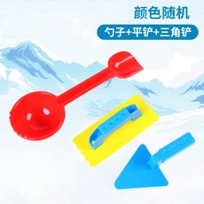 스노우볼 메이커 미키 오리 눈사람 펭귄 공 눈뭉치 제조기 눈 집게, K.눈 놀이 세트