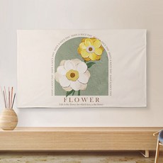 티비가리개 TV 덮개 커버 더스트 패브릭 먼지커버 텔레비전 보호 인테리어 북유럽 감성, 화려하고 향기로운