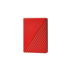 [미국] 870652 WD 4TB My Passport Portable Storage External Hard Drive USB 3.2 for PC/MAC Red (, 단일상품, 단일상품