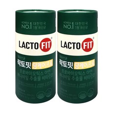 종근당건강 락토핏 당케어 프로 2g x 30포 2통 (2개월분) 혈당유산균, 2개