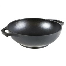 Lodge 9인치 서빙 무쇠 미니 웍 269568, 1개