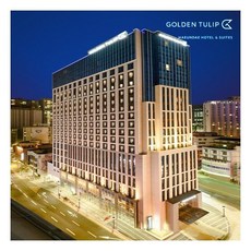 [해피한] [호텔 숙박권] [튤립더블룸] 골든튤립 해운대 호텔&스위트 숙박 이용권 2박, 상세 설명 참조