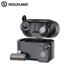 홀리랜드 Hollyland Lark M2S Combo 무선 송수신 마이크, 1개