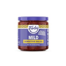 Fody Foods 케토 친화적인 살사 베르데 파이어 로스트 살사 낮은 포드맵 인증, 1개, 453g, 없음