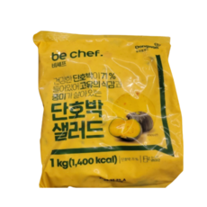 동원 비셰프 단호박 샐러드 1kg 간편 냉장 야채 호박 샐러드, 8개