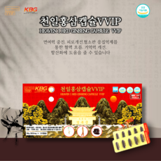 천일홍삼캡슐 VVIP 120정, 1세트