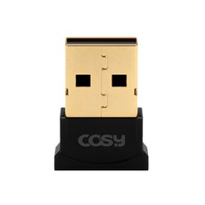 코시 USB 블루투스 5.0 동글 무선 리시버 수신기, DG2073BT, 블랙