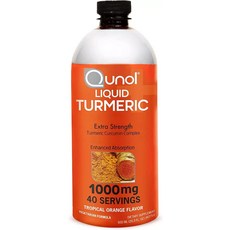 Qunol Liquid Turmeric Curcumin with Black Pepper Supplement 1000mg E 759558, 1개, 600ml