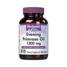 BlueBonnet Evening Primrose Oil Softgels 1300 mg 90 Count, 1개, 90정