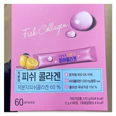 다농원 저분자 피쉬 콜라겐 2g x 60개입 x 1개, 단품