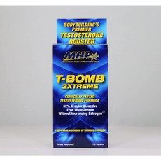 MHP T-Bomb 3xtreme 168캡슐, 168정, 1개