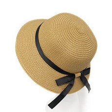 아기나비(어른) 성인 비치모자 밀짚모자