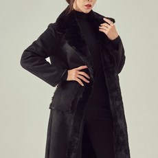 TV홈브랜드 테일러드 리버시블 롱무스탕