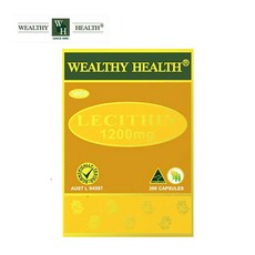 웰시헬스 호주산 레시틴 LECITHIN 1200mg 200캡슐, 1개, 200정