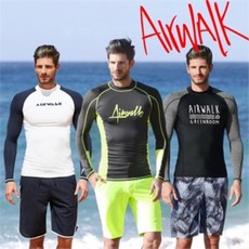 에어워크 서프 남성래쉬가드세트 티셔츠+트렁크 모음B 레쉬가드 래시가드 수영복 남성비치웨어