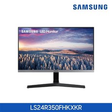 삼성전자 60.4cm S24R350 모니터, LS24R350FHKXKR