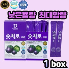 숫치로 푸룬즙 20ml X 30포 무설탕 무지방 양배추+푸룬 푸룬진액엑기스 물안들어간 푸룬스틱 HACCP인증, (20ml 30포 1박스)총30포, 1개
