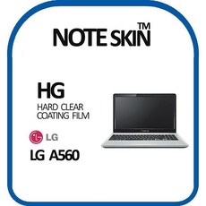 ksw44025 노트스킨 LG전자 엑스노트 A560 고광택 액정보호필름-(벌크포장), 1