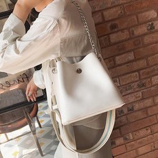 URBAN BROS 여성 토트백 URB_417 두칸 칼라끈 YKAC5672