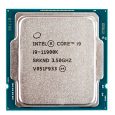 인텔 I9 11900K 데스크탑 게임용 CPU OEM 칩 11 세대 프로세서 8 코어 16 스레드 소켓 LG 호환A1200, 한개옵션0 - 11900k