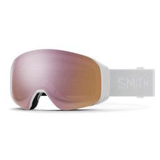 Smith Optics 4D MAG S 여성용 스노우 겨울 고글 - 화이트 베이퍼 크로마팝 에브리데이 로즈 골드 미러