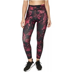 Lole Women s Burst Mid Rise 발목 레깅스 대형 윈저 와인 겨울 꽃