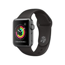 애플워치3 Apple Watch3 GPS 블랙스포츠밴드, Black Sport Band 42mm