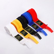 복싱 권투 킥복싱 무에타이 mma 종합격투기 핸드랩 붕대 밴디지 3m 5m, 블랙, 1개