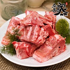 국내산 한돈 감자탕용 돼지등뼈 2kg, 1개