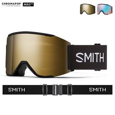 스미스 고글 스쿼드 맥 (2425 SMITH SQUAD MAG BLACK GOGGLE)