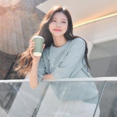 [마이더스비] 시어드 레터링 7부 맨투맨 리뷰후기