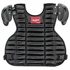Rawlings UCPPRO Umpire Chest Protector (Black) Rawlings UCPPRO 심판 가슴 보호대 (블랙), nullSET