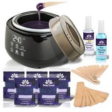 Yeelen 남녀 제모 왁싱 왁스 워머기 세트 A - Waxing Kit Wax Warmer Beads, 1개
