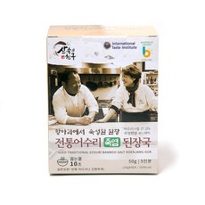 산속의친구 10초 간편 건강한 프리미엄 죽염된장 어수리 즉석된장국, 어수리된장국