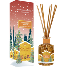 COLLINES DE PROVENCE 콜린스 데 프로방스 아로마 부케 시나몬 오렌지 룸 캔들 100ml, 1개