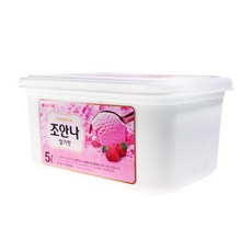 롯데제과 조안나딸기아이스크림5L