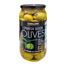 ★위클리세일★[코스트코] 커클랜드 스페니쉬 퀸 올리브 595g / PIMIENTO QWEEN OLIVES, 1개, 상세 설명 참조