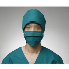 병원복 진찰복 진료복-수술복마스크 (순면 남여공용), 수술복마스크