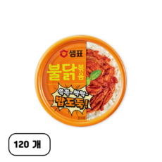 샘표 불닭볶음, 80g, 120개