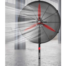영업용 헬스장 선풍기 대형 업소용 키높이 강풍기, 모델 500 - 스틸 알루미늄리프(제어스위치)