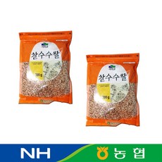 농협 국산 수수 (찰수수쌀) 500g, 2개